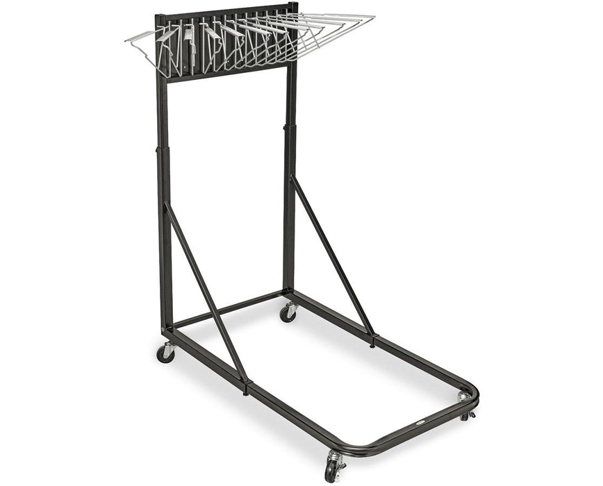 Vertical File Rolling Stand for Blueprints,Black