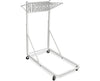 Vertical File Rolling Stand for Blueprints,White