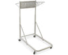 Vertical File Rolling Stand for Blueprints, Light Grey