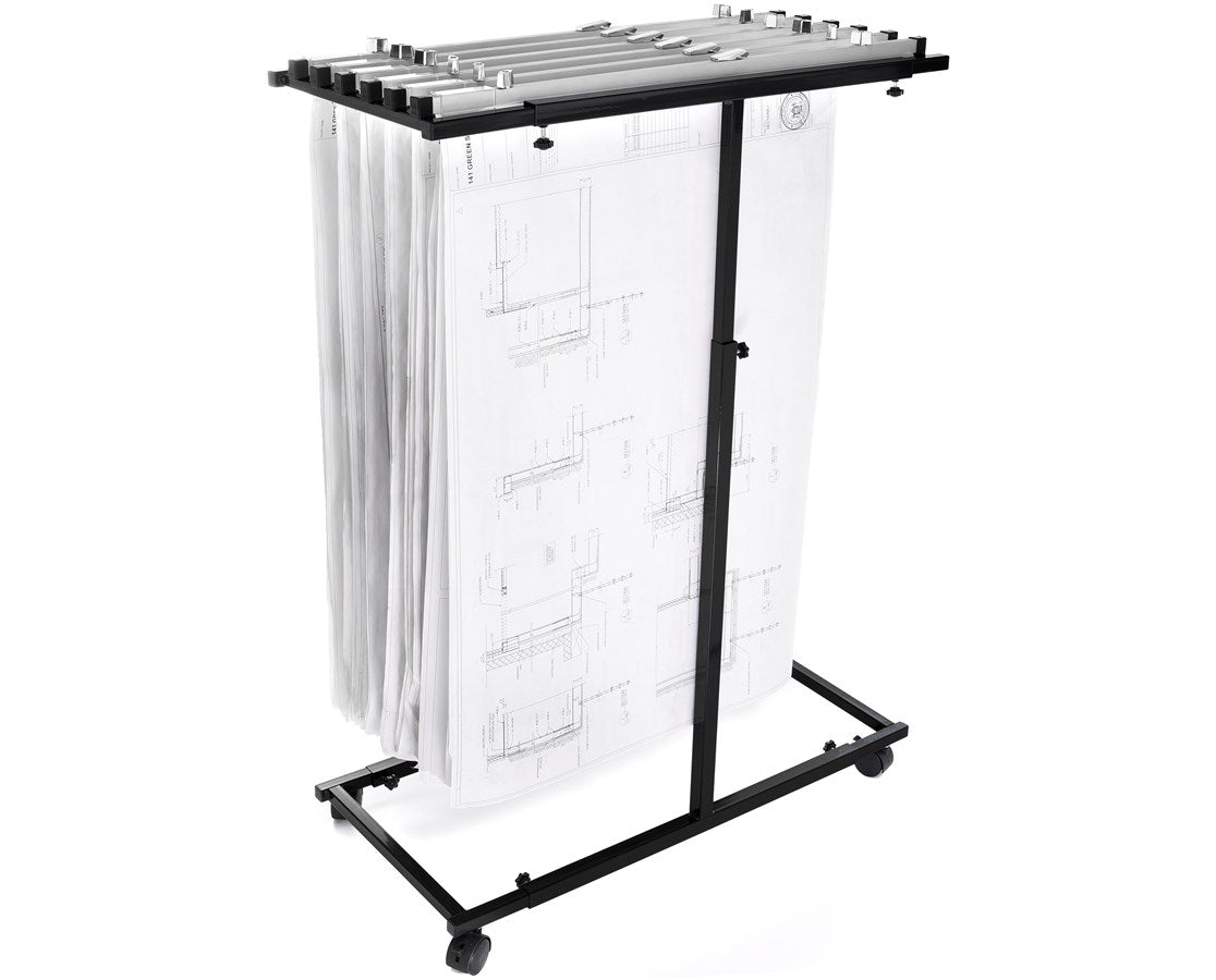 Plan Rack Officeworks AdirOffice Blueprint Mobile Plan Center Rack. Save at Tigermedical ...