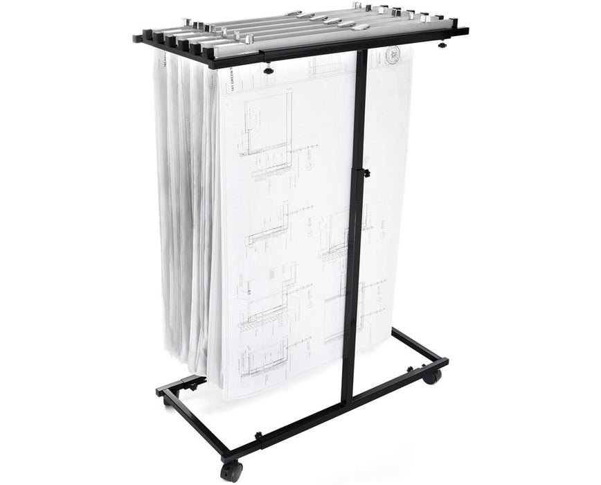 File Storage Plan Racks AdirOffice Blueprint Mobile Plan Center Rack. Save at Tigermedical ...