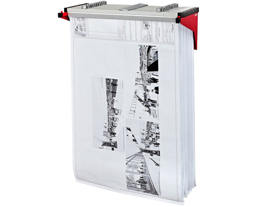 Print Rack Adir Wall Mount Blue - 12 Pivot Bracket Organizer For Plans ...