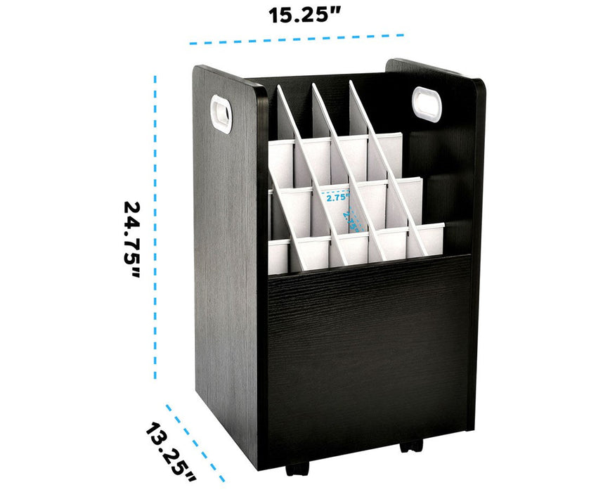Blueprint Storage Mobile Wood Roll File