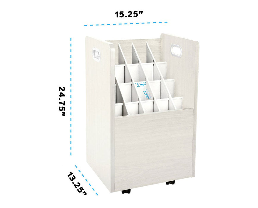 Blueprint Storage Mobile Wood Roll File