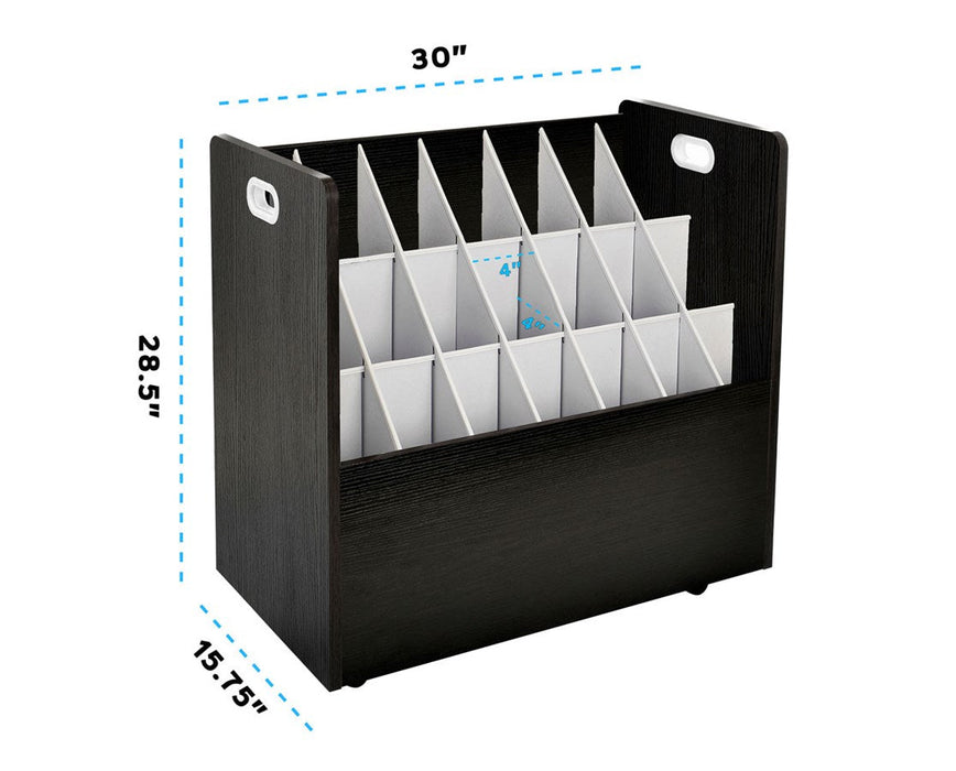 Blueprint Storage Mobile Wood Roll File