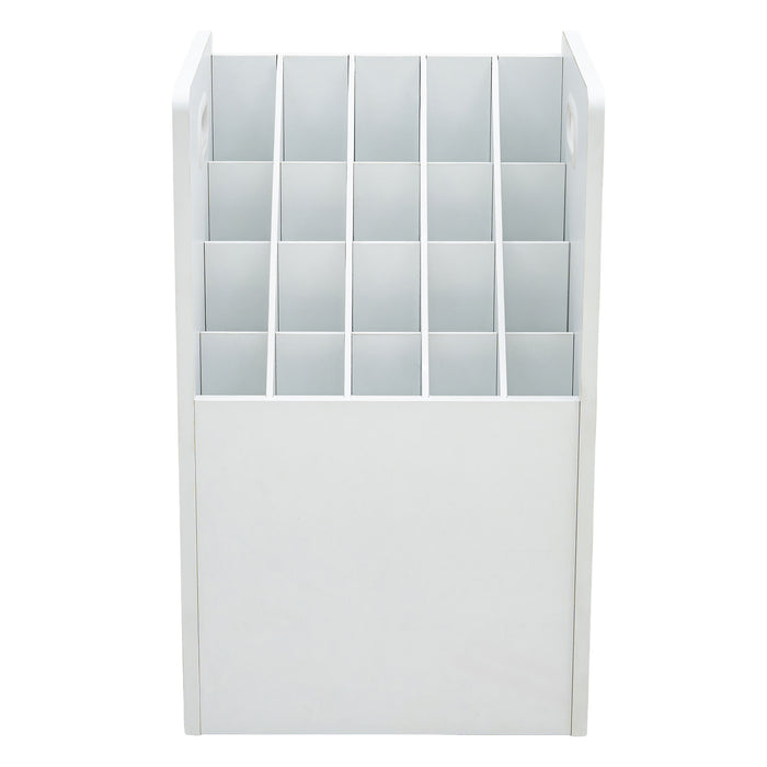 Mobile Wood Roll File 20 Slots