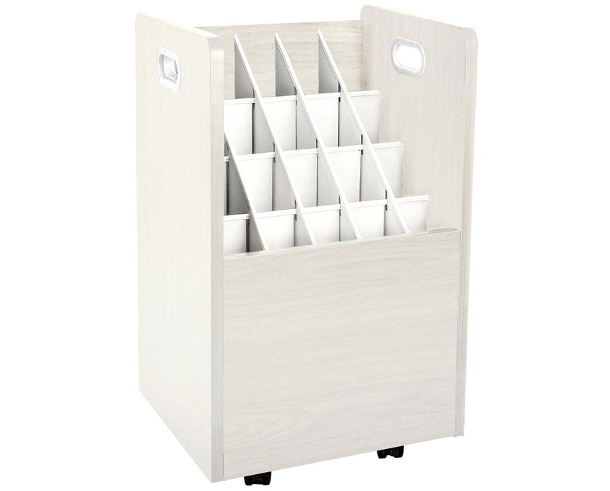 Mobile Wood Roll File 20 Slots