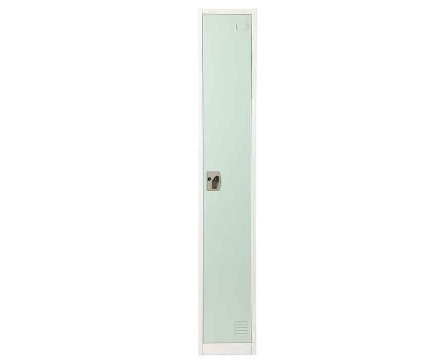 Large Single Door Locker. Misty Green