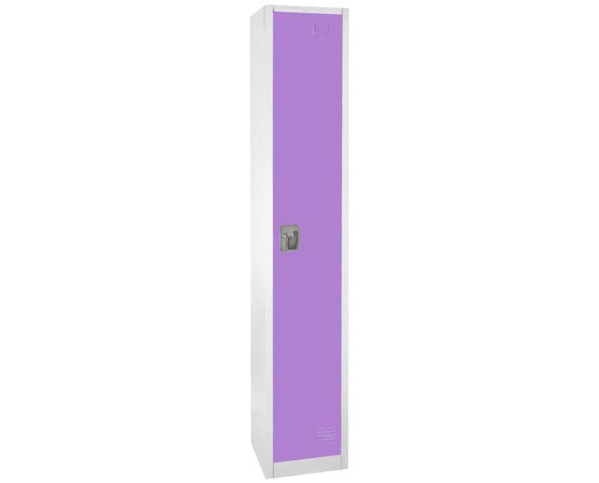 Large Single Door Locker. Purple