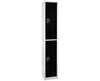 Large 2 Door Locker. Black