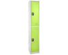 Large Locker w/ 2 Doors & 2 Hooks, Green