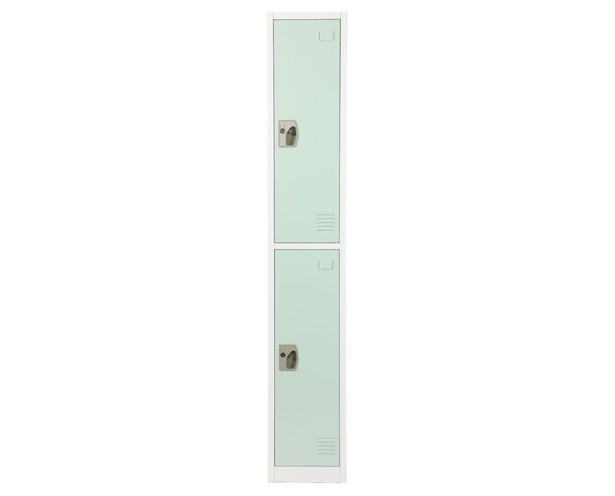 Large 2 Door Locker. Misty Green