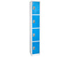 Large 4 Door Locker. Blue
