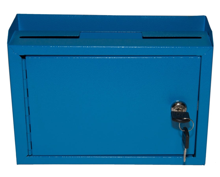 Deluxe Steel Drop Box Blue