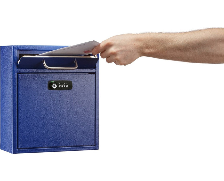 Ultimate Wall Mount Drop Box w/ Key & Combination Lock
