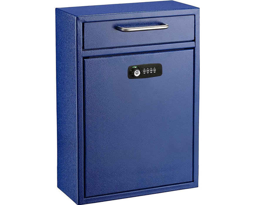 Ultimate Wall Mount Drop Box w/ Key & Combination Lock