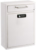 Ultimate Wall Mounted Mail Drop Box w/ Key & Combination lock, Large