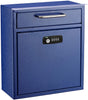 Ultimate Wall Mounted Mail Drop Box w/ Key & Combination lock, Medium