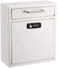 Ultimate Wall Mounted Mail Drop Box w/ Key & Combination lock, Medium