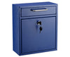 Ultimate Drop Box Wall Mounted Mail Box Blue Medium