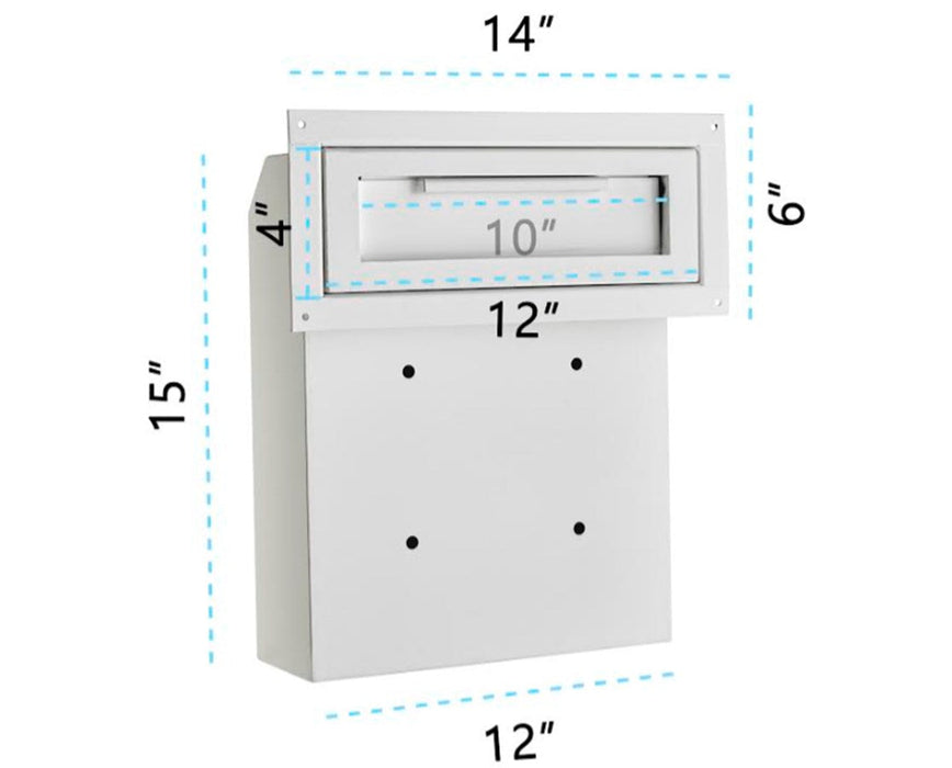Through-The-Door Locking Drop Box