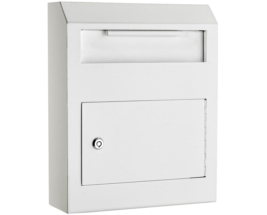 Heavy Duty Secured Drop Box, White