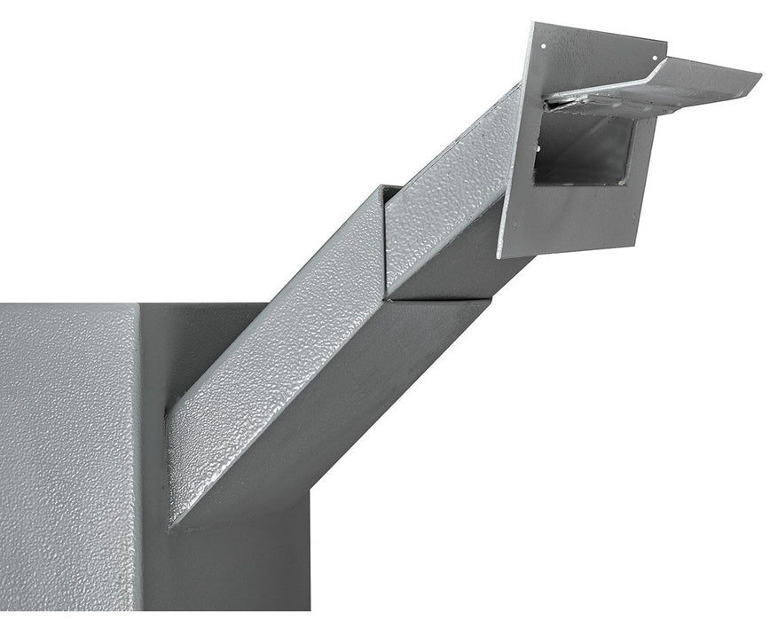 Through-the-Wall Drop Box w/ Adjustable Chute