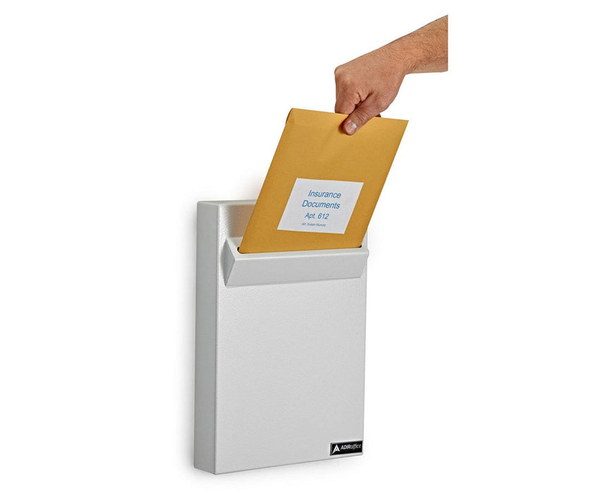Wall Mount Drop Box for Secure Document Storage