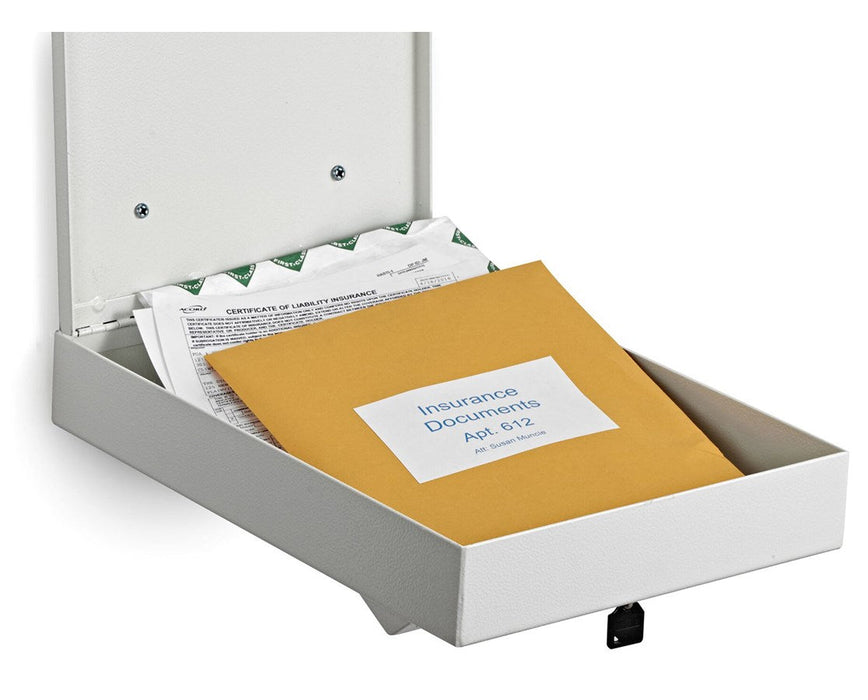 Wall Mount Drop Box for Secure Document Storage