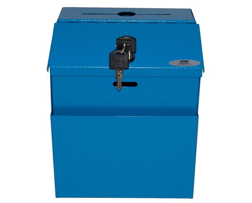 Steel Suggestion Box Blue