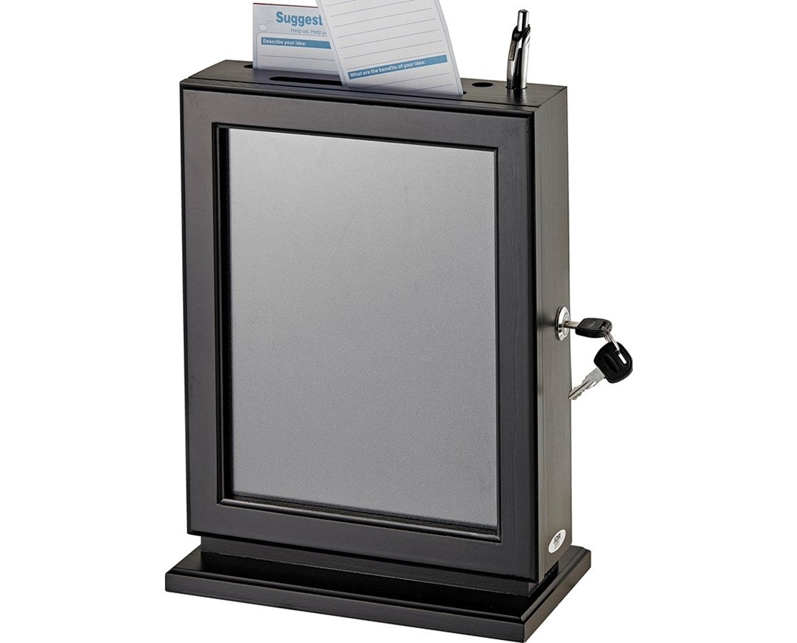 AdirOffice Wood Suggestion Box. Save at Tigermedical — Tiger Medical