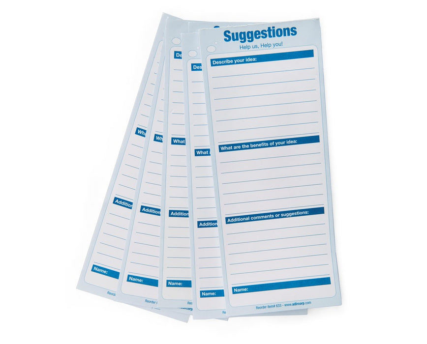 Suggestion Cards (25/pk)