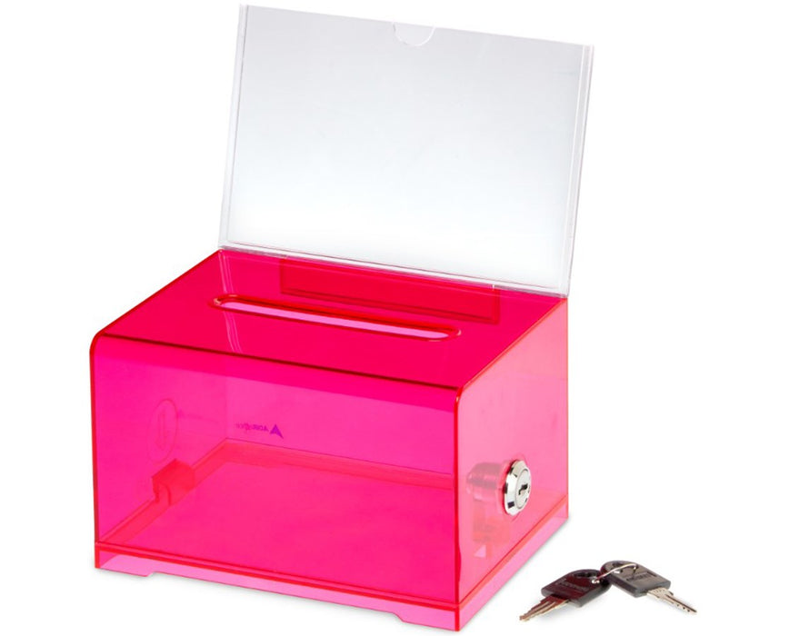 Acrylic Donation & Ballot Box