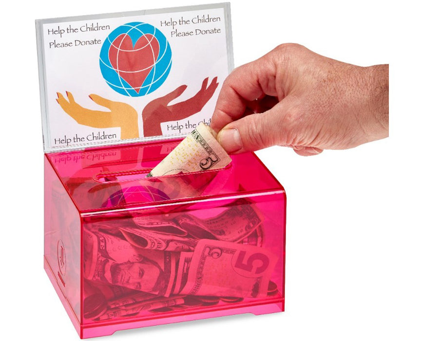 Acrylic Donation & Ballot Box