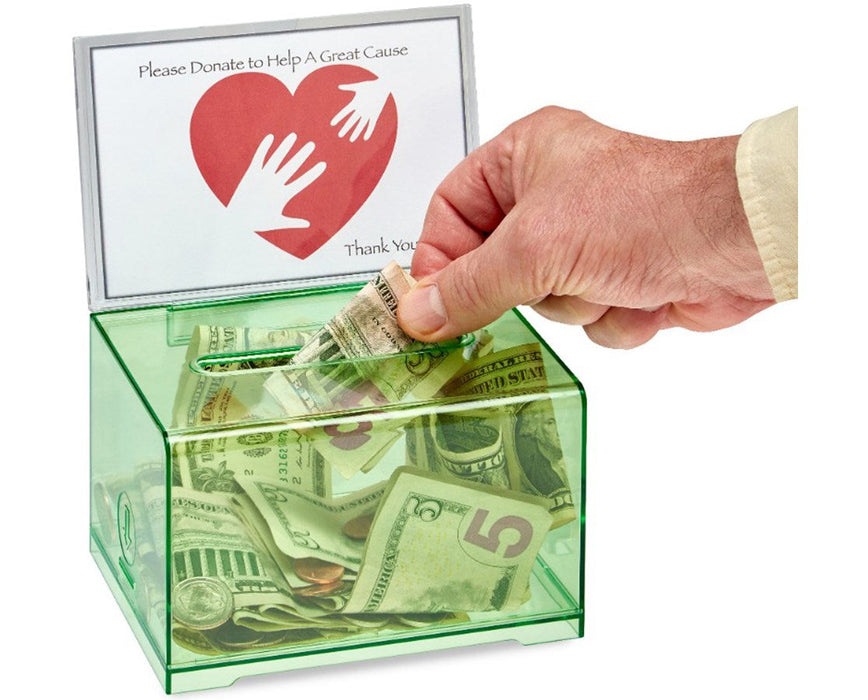 Acrylic Donation & Ballot Box