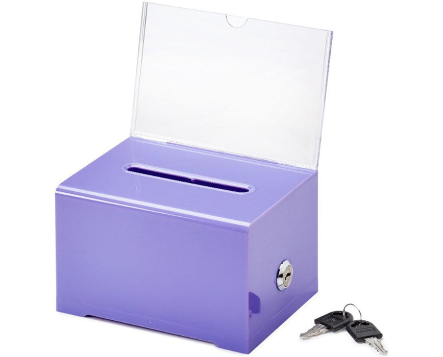 Acrylic Donation & Ballot Box