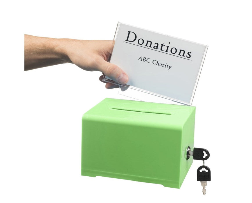 Acrylic Donation & Ballot Box