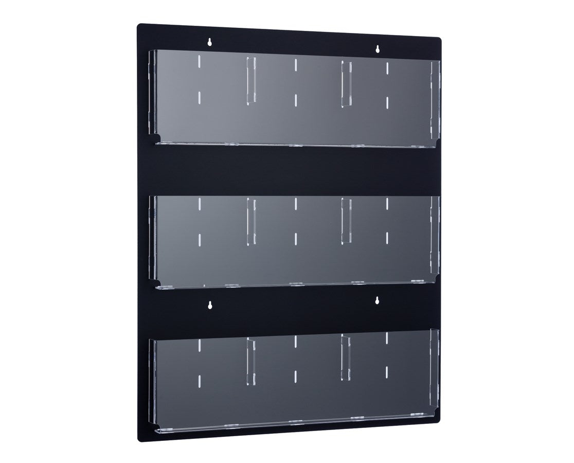 Hanging Magazine Rack with Adjustable Pockets 35