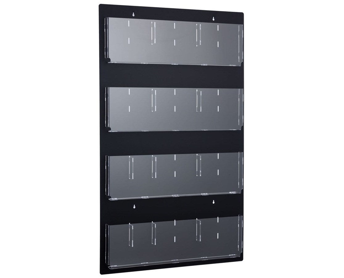 Hanging Magazine Rack with Adjustable Pockets 48