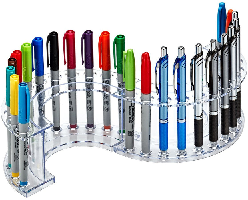 AdirOffice Acrylic Premium Pen Display Stand Pack of Save at