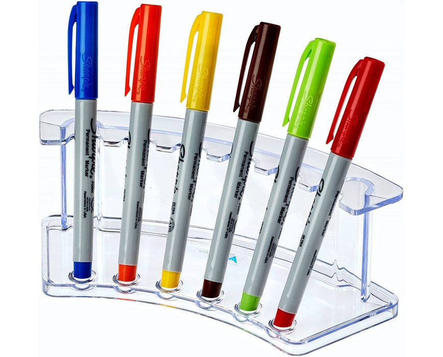 PATIKIL Acryl Pen Houder Display Stand, 2 Stks Bureau Potlood Organizer PATIKIL Acryl Pen Houder Display Stand, 2 Stks Bureau Potlood Organizer