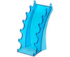 Acrylic 6 Pen Horizontal Premium Pen Display Stand. Pack of 2