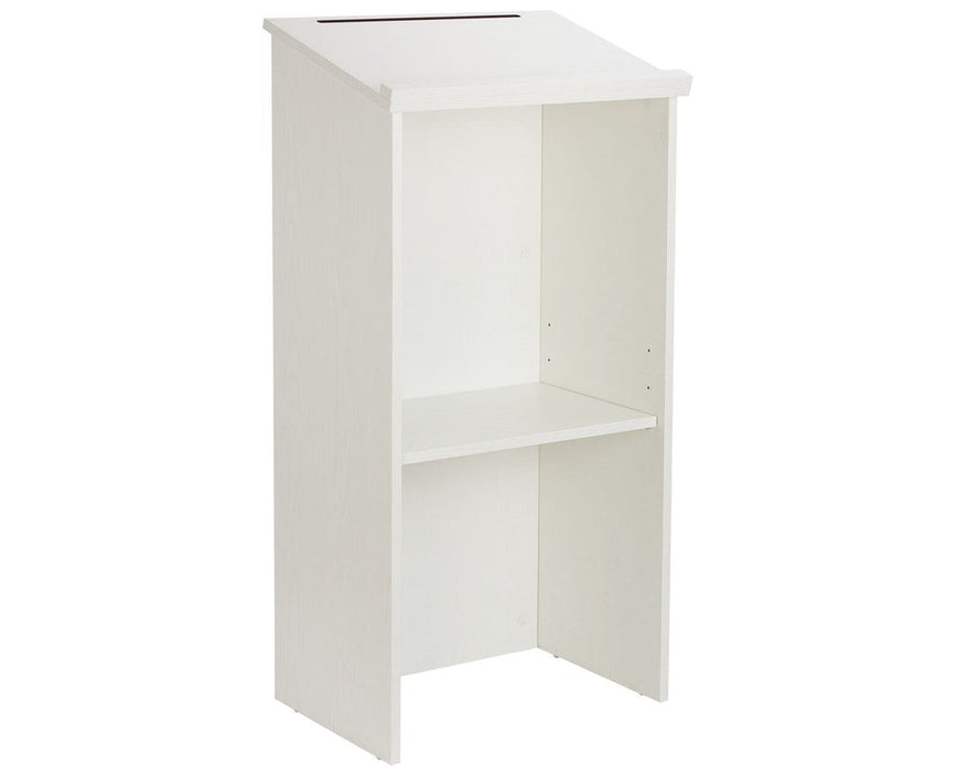 Lectern with Adjustable Shelf and Pen/Pencil Tray