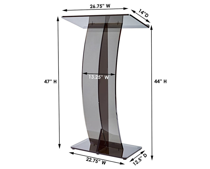 Slanted Speaker's Podium