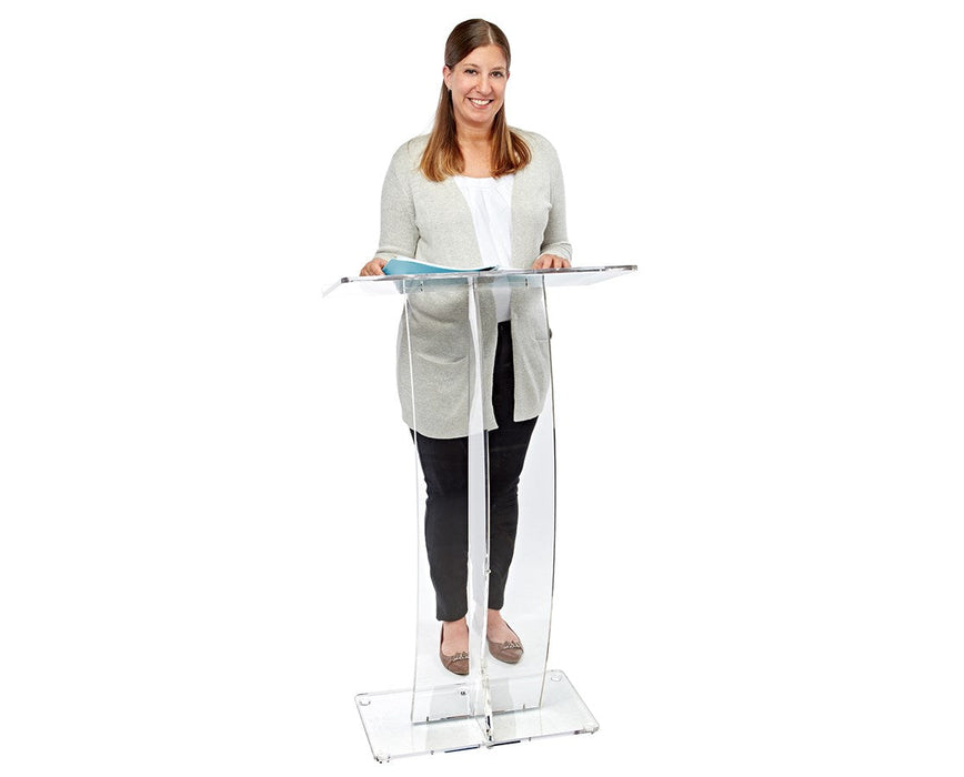 Slanted Speaker's Podium