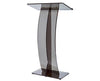 Black Slanted Speakers Podium