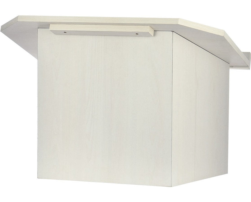 White Foldable Tabletop Lectern