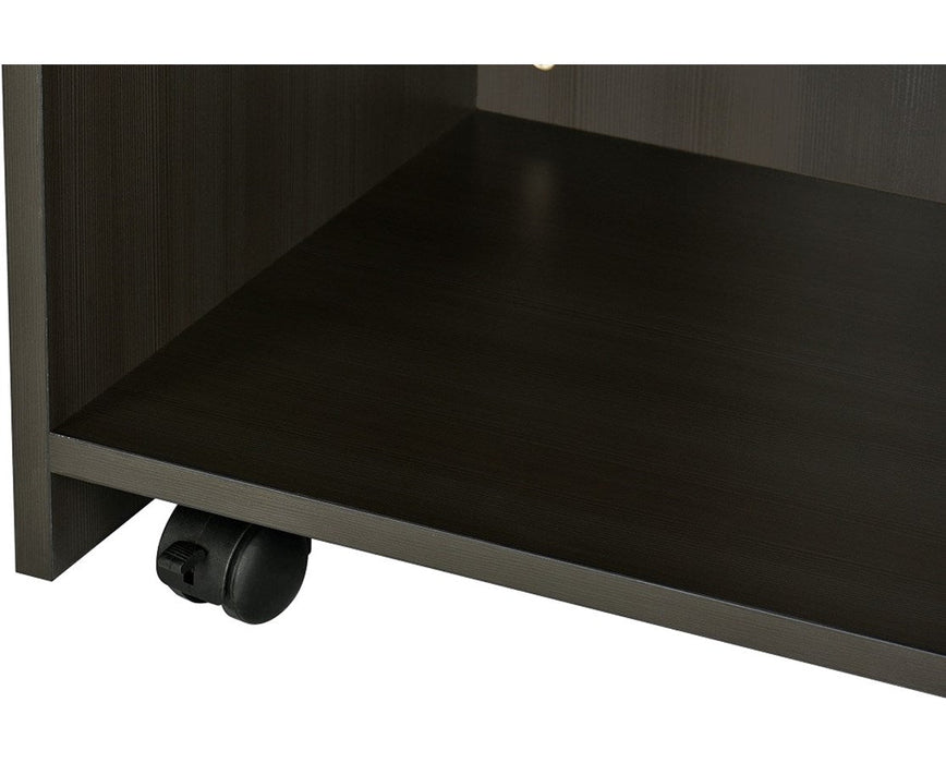 Hostess Stand with Wheels