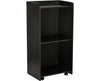 Black Hostess Stand with wheels