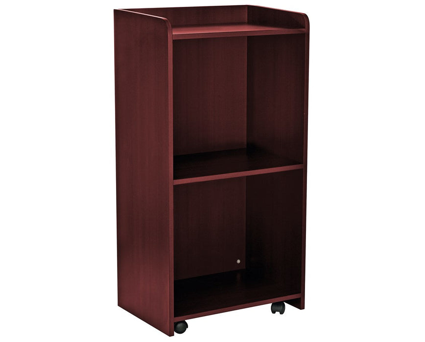 Mahogany Hostess Stand with wheels